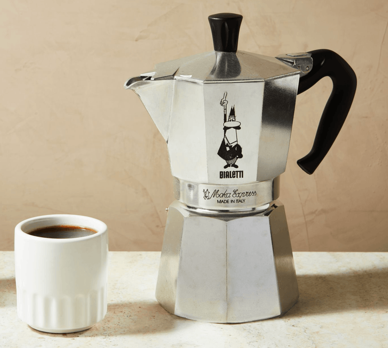Bialetti Moka Express coffee maker – classic Italian stovetop espresso pot | Peppercorn Cookware