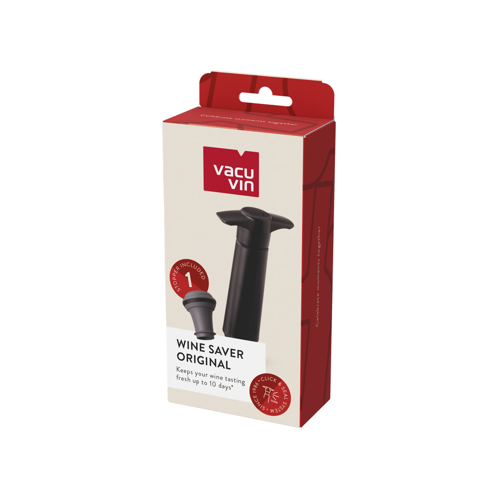Vacu Vin Wine Saver Black