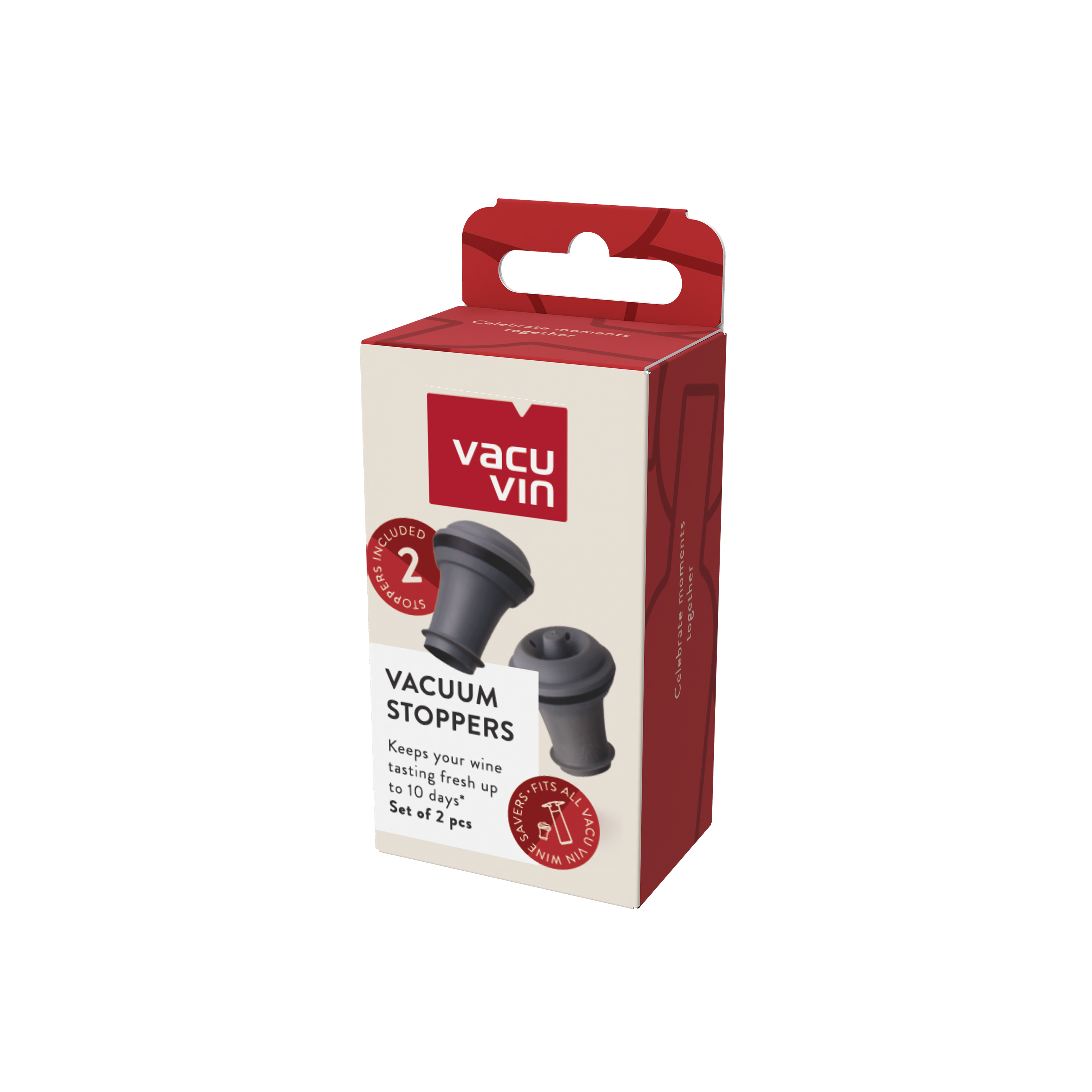 Vacu Vin Vacuum Wine Stopper | Set of 2