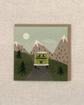 Campervan Road Trip Greetings Card