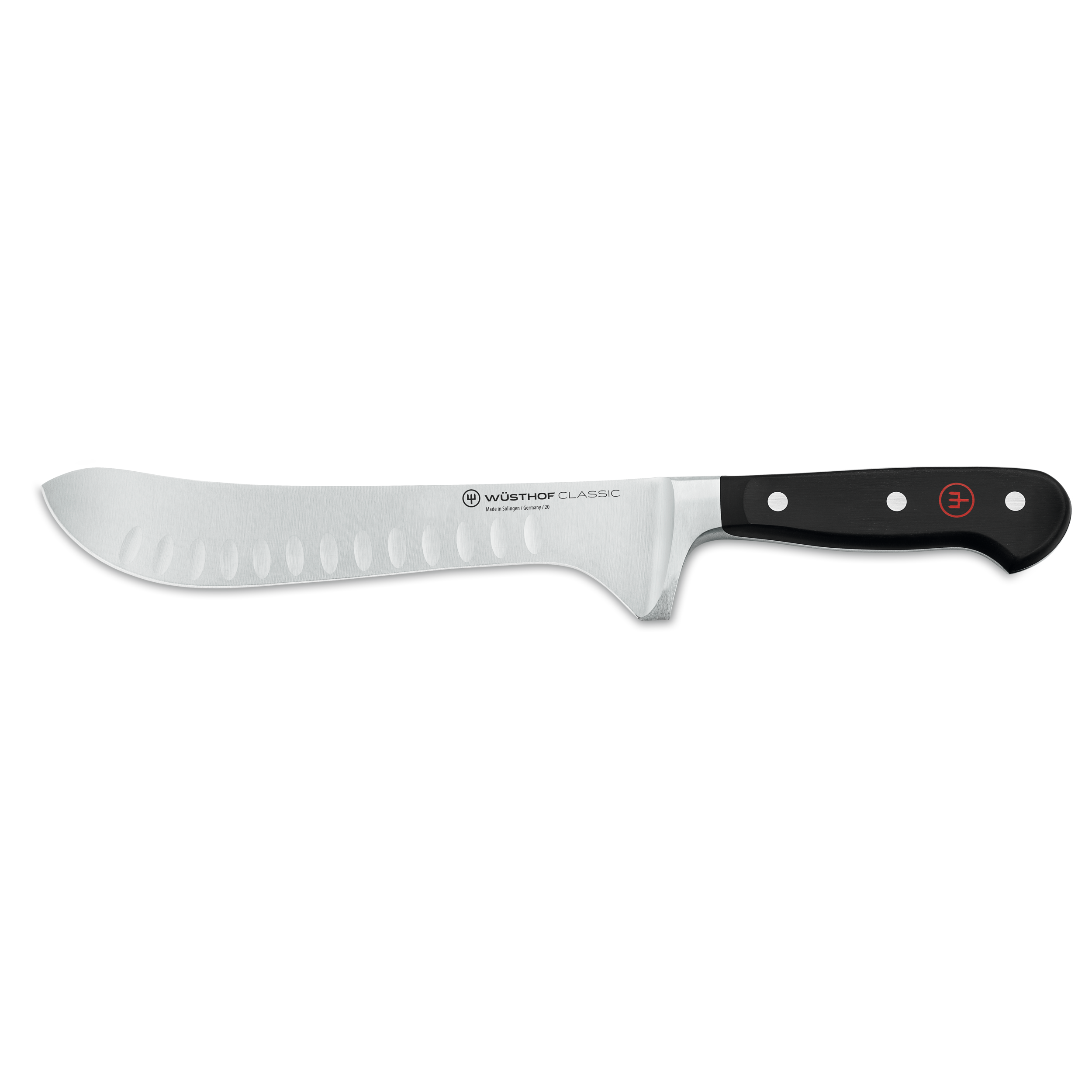 Wusthof Classic Butcher Knife with Hollow Edge 20 cm | 8 inch