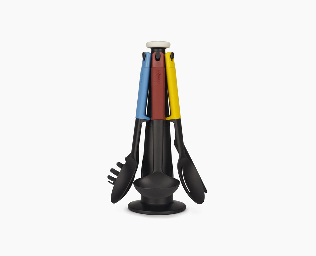 Elevate™ 6-piece Multicolour Utensil Set with Storage Stand