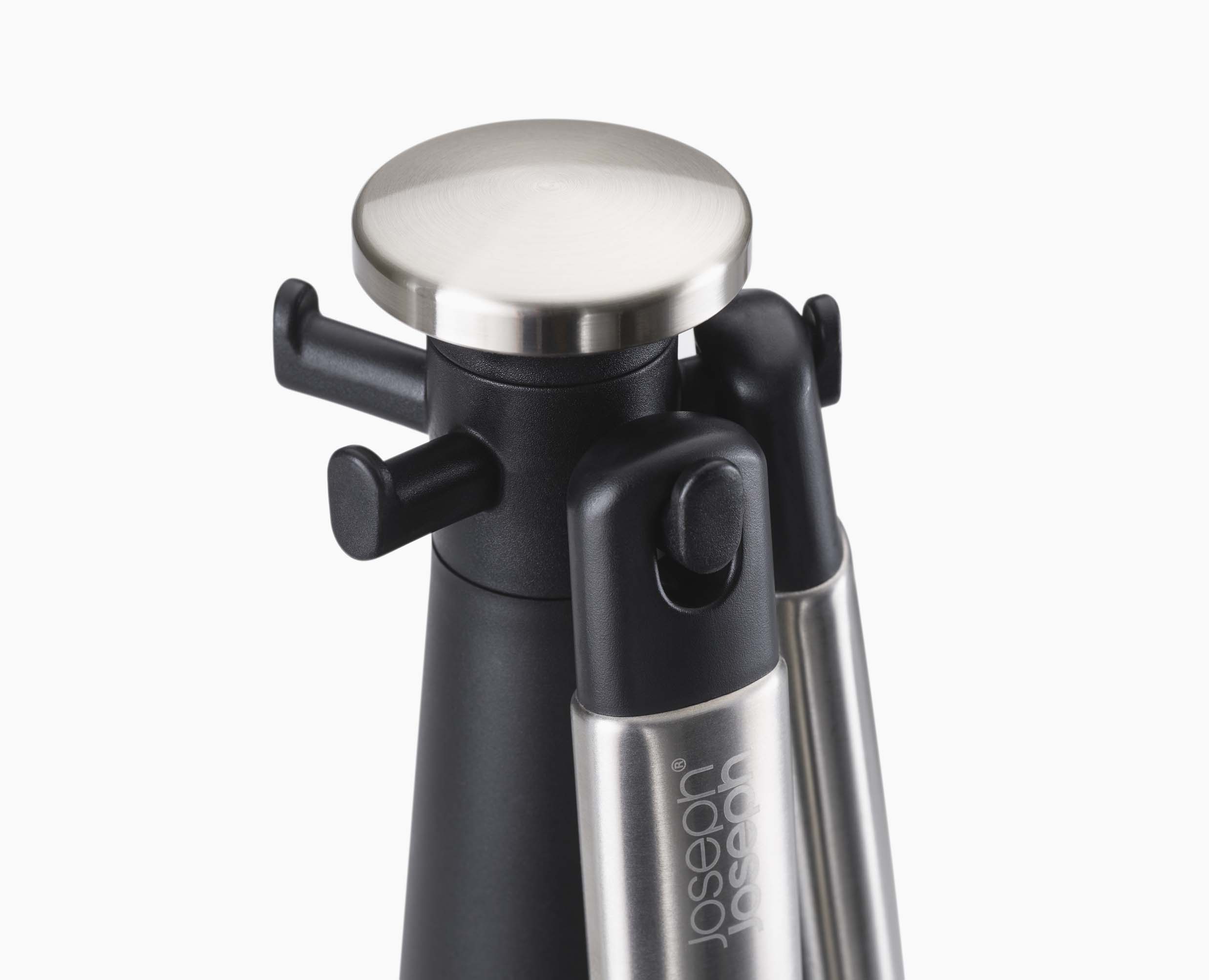 Elevate™ Stainless-steel Silicone 5-piece Utensils Carousel Set