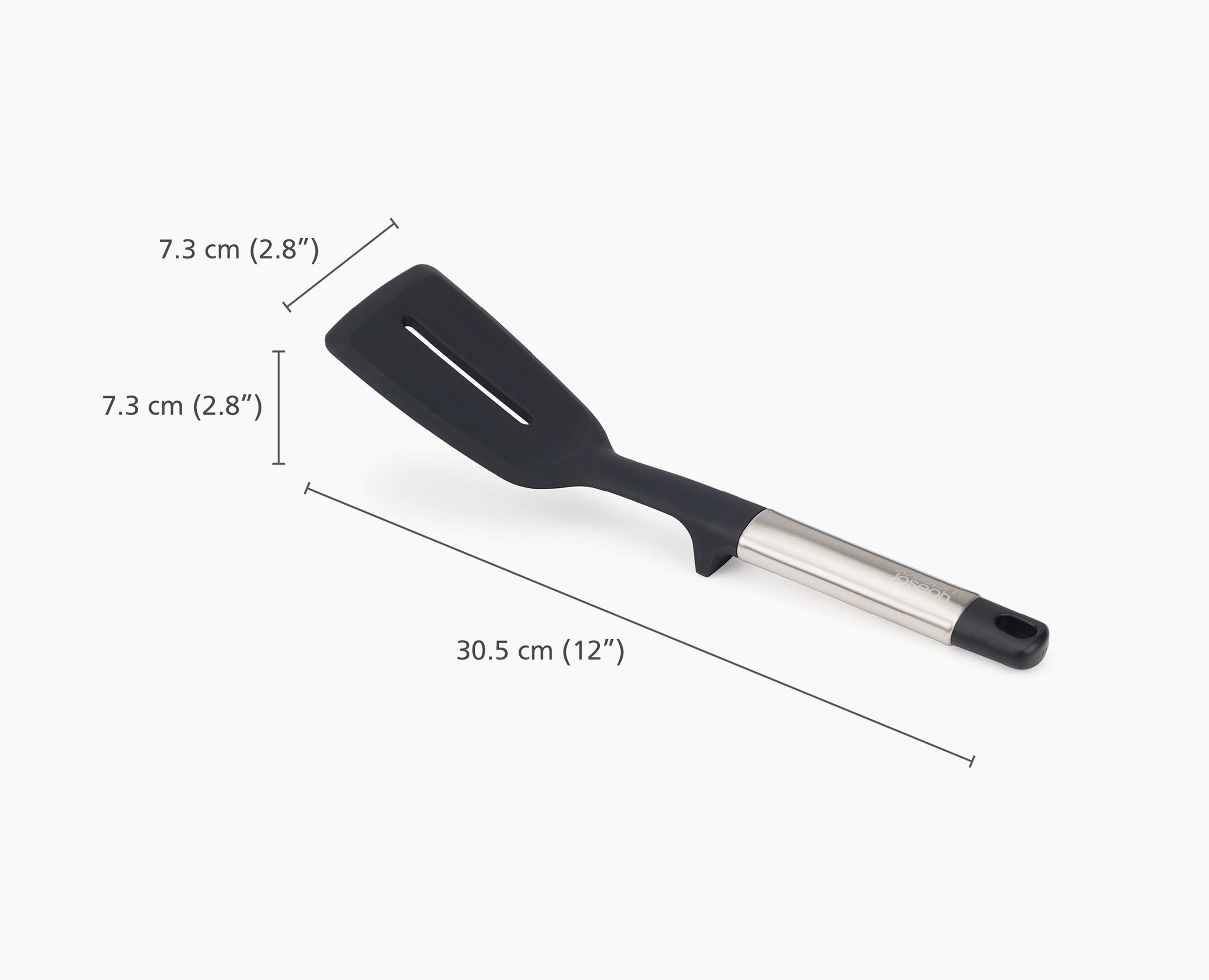 Elevate™ Stainless-steel Silicone Slotted Turner