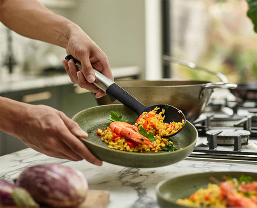 Elevate™ Stainless-steel Silicone Solid Spoon