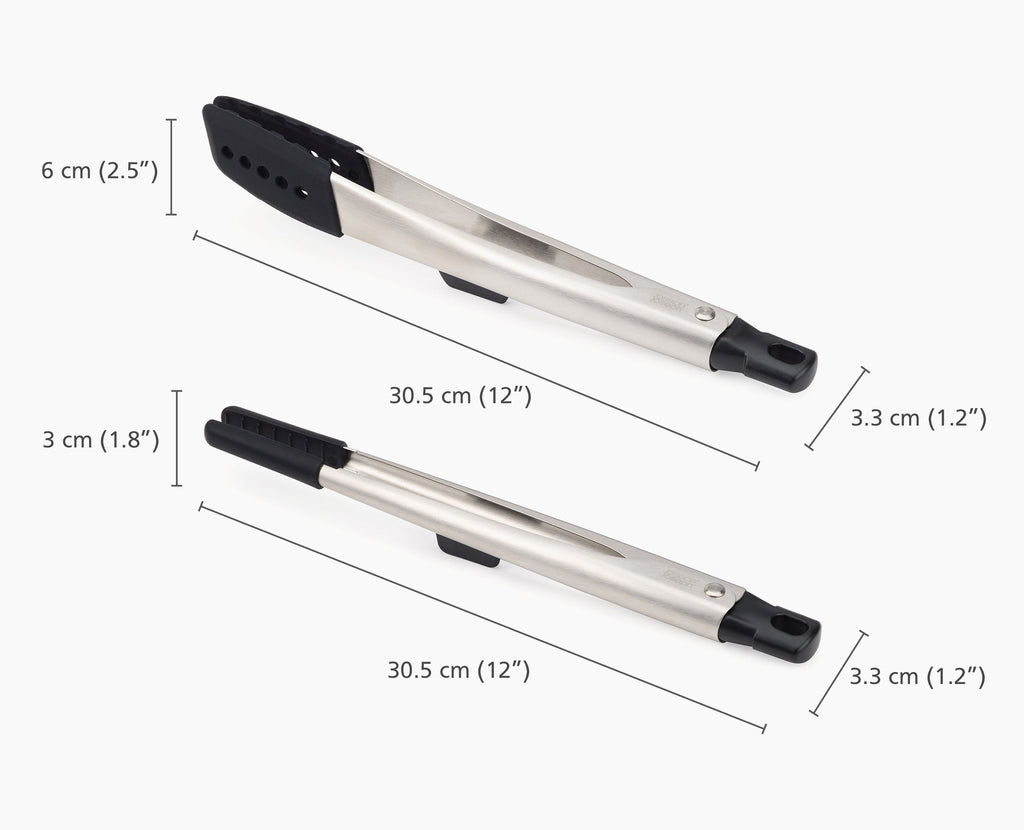 Elevate™ Fusion 2-piece Stainless-steel Tong Set