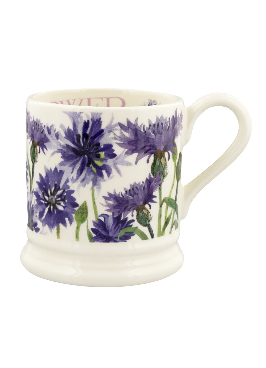 Emma Bridgewater Flowers Cornflower 1/2 Pint Mug