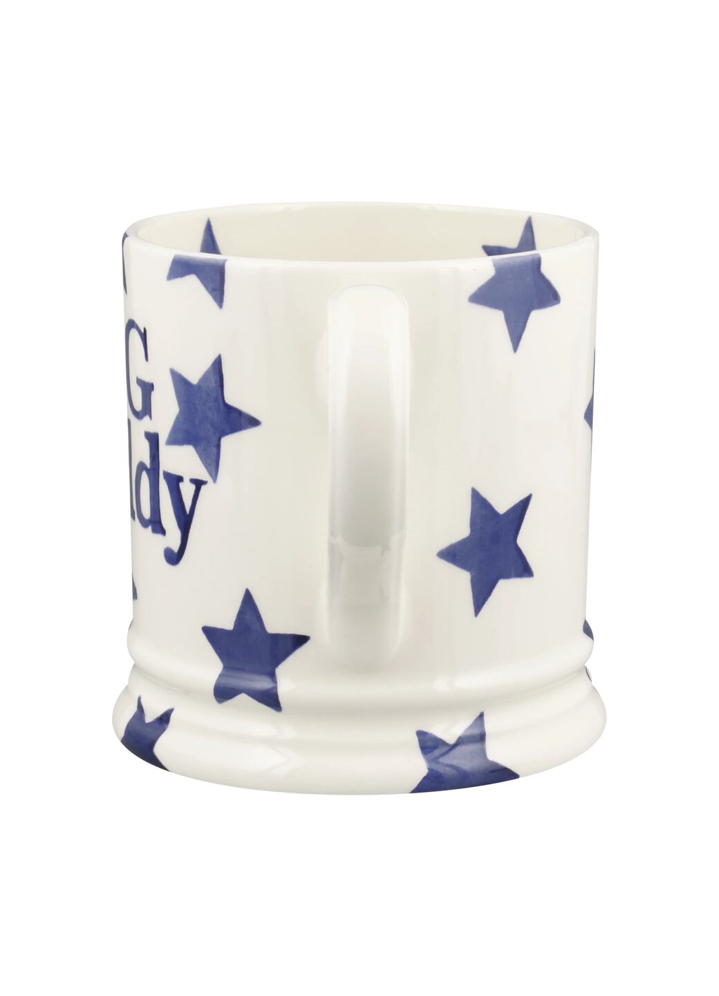 Emma Bridgewater Big Blue Star Big Daddy Large 1pt Mug