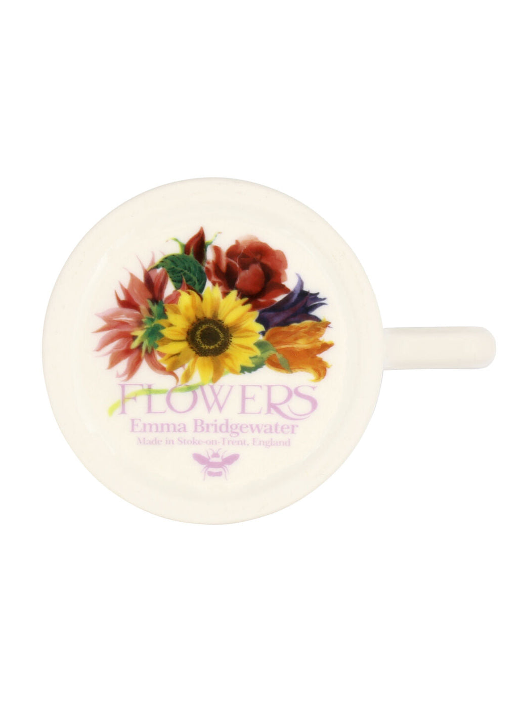 Emma Bridgewater Blue Iris 1/2 Pint Mug