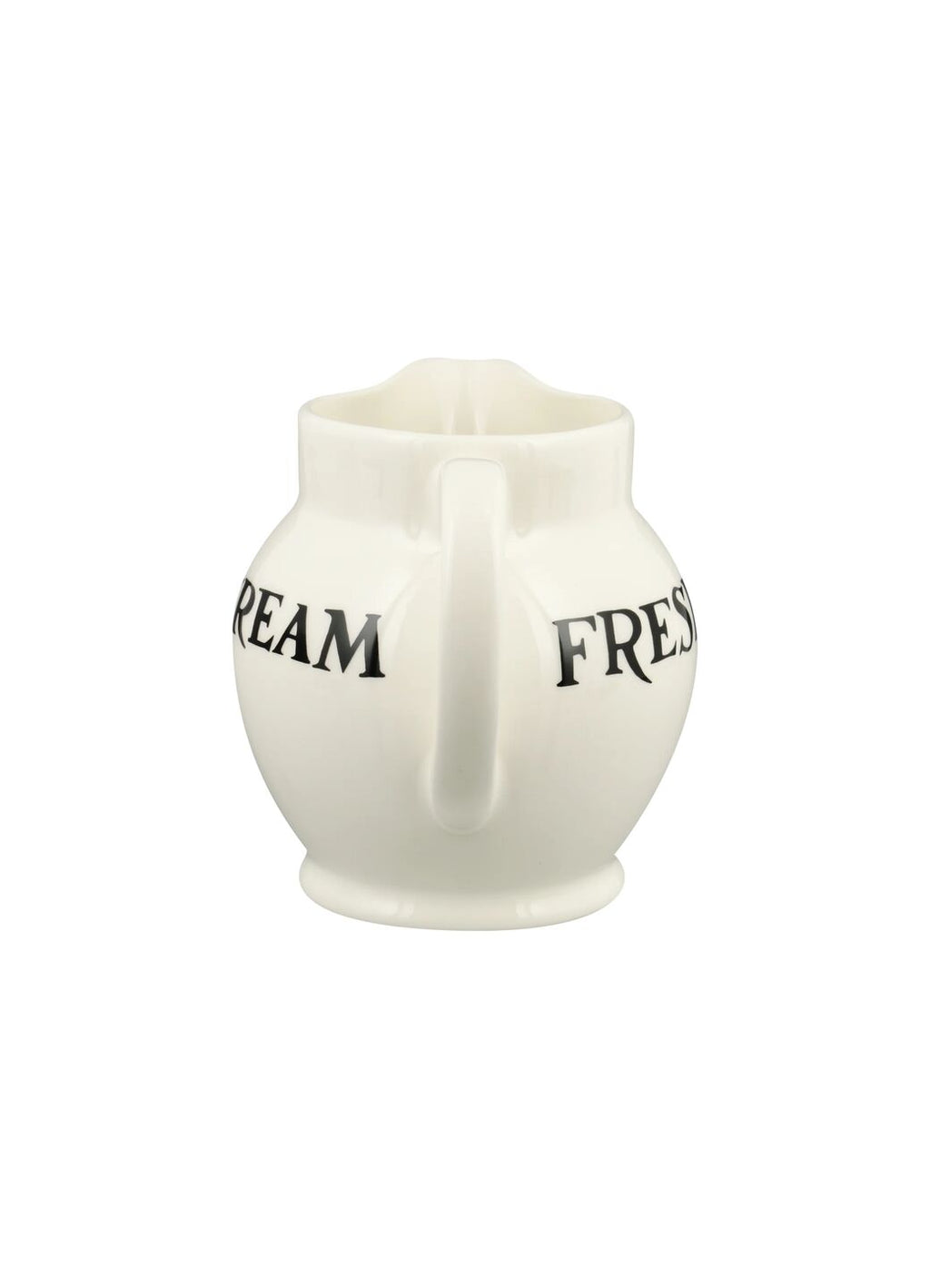 Black Toast Jersey Cream 1/2 Pint Jug