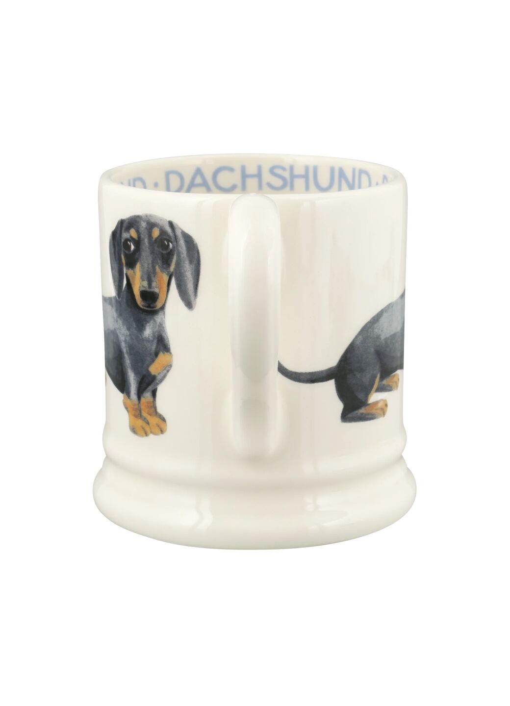 Emma Bridgewater Black & Tan Dachshund 1/2 Pint Mug