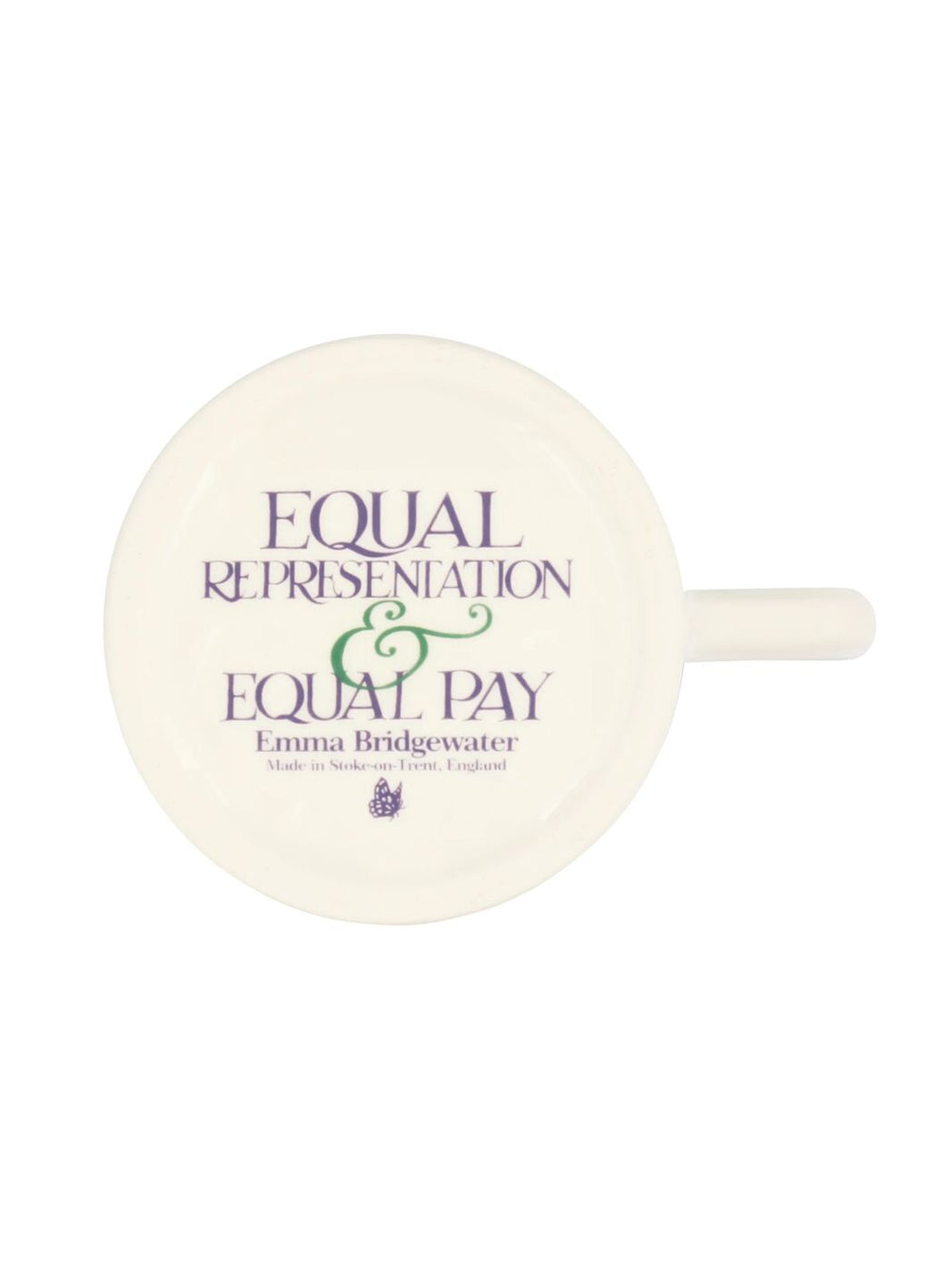 Emma Bridgewater Purple Toast Change Our World 1/2 Pint Mug