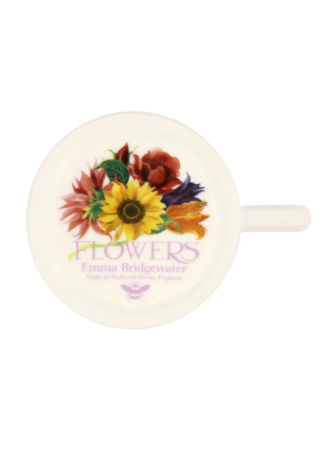 Emma Bridgewater Flowers Sweet Pea Multi 1/2 Pint Mug