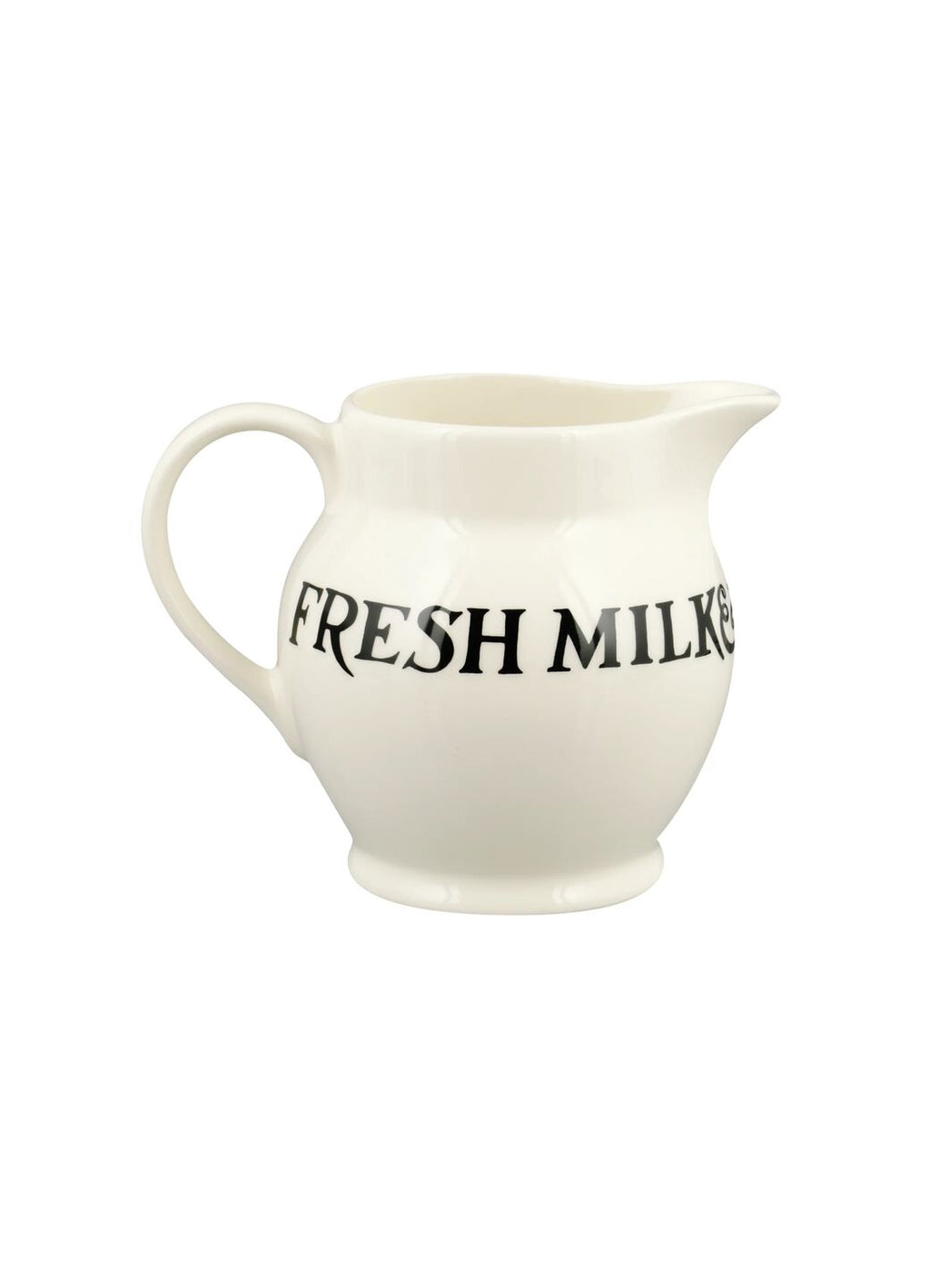 Black Toast Jersey Cream 1/2 Pint Jug