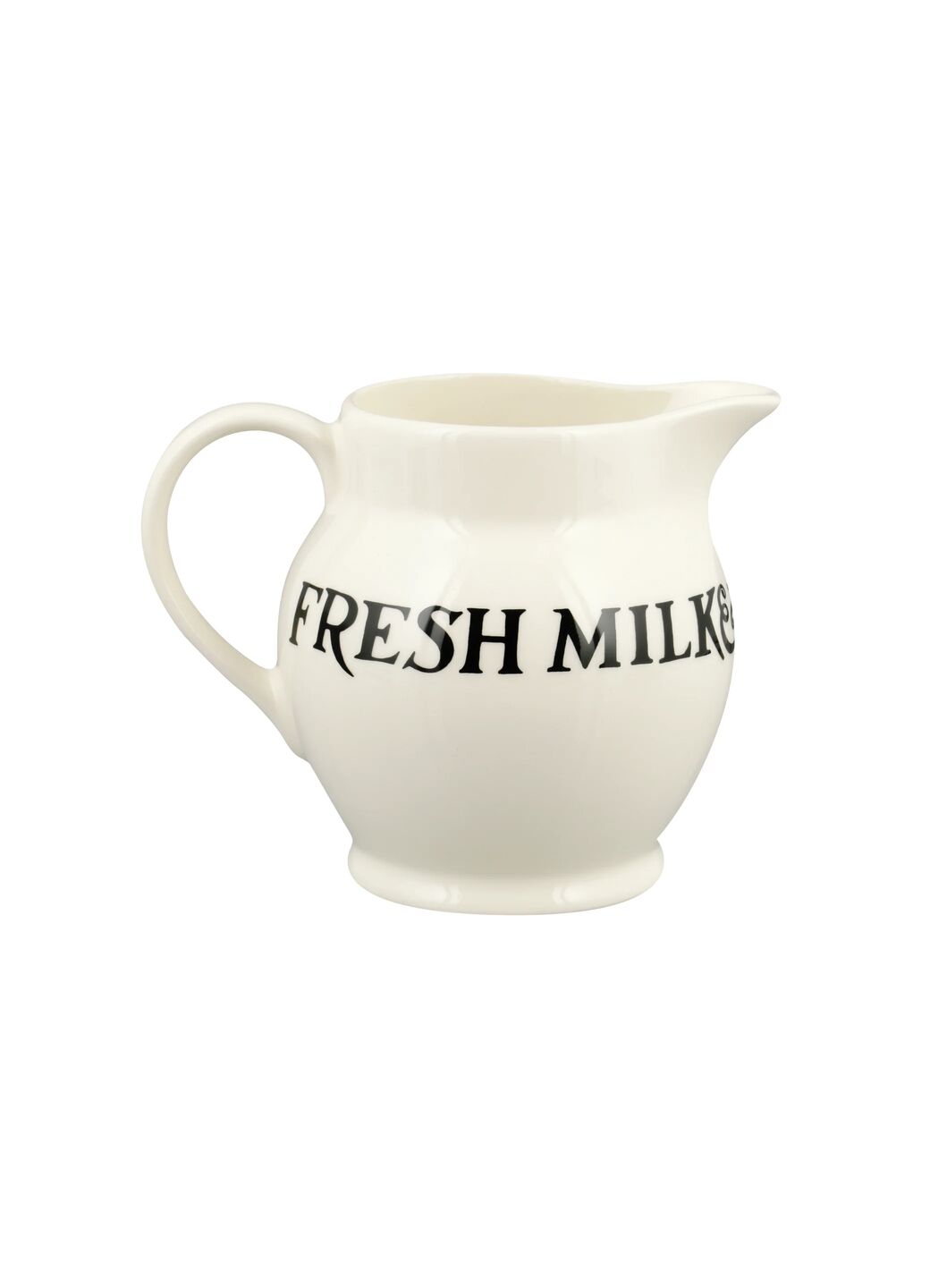 Black Toast Jersey Cream 1/2 Pint Jug