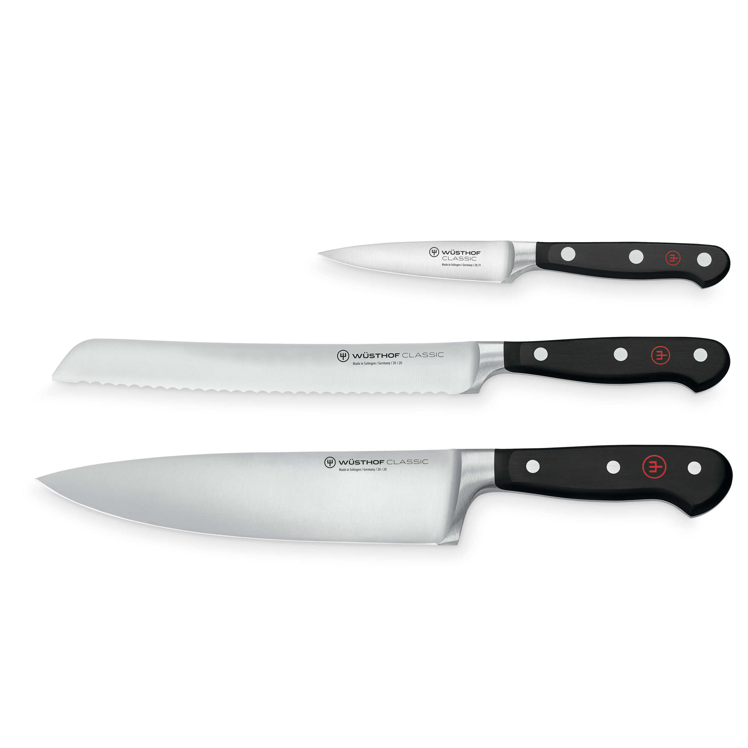 Wusthof Classic 3-piece Starter Knife Set