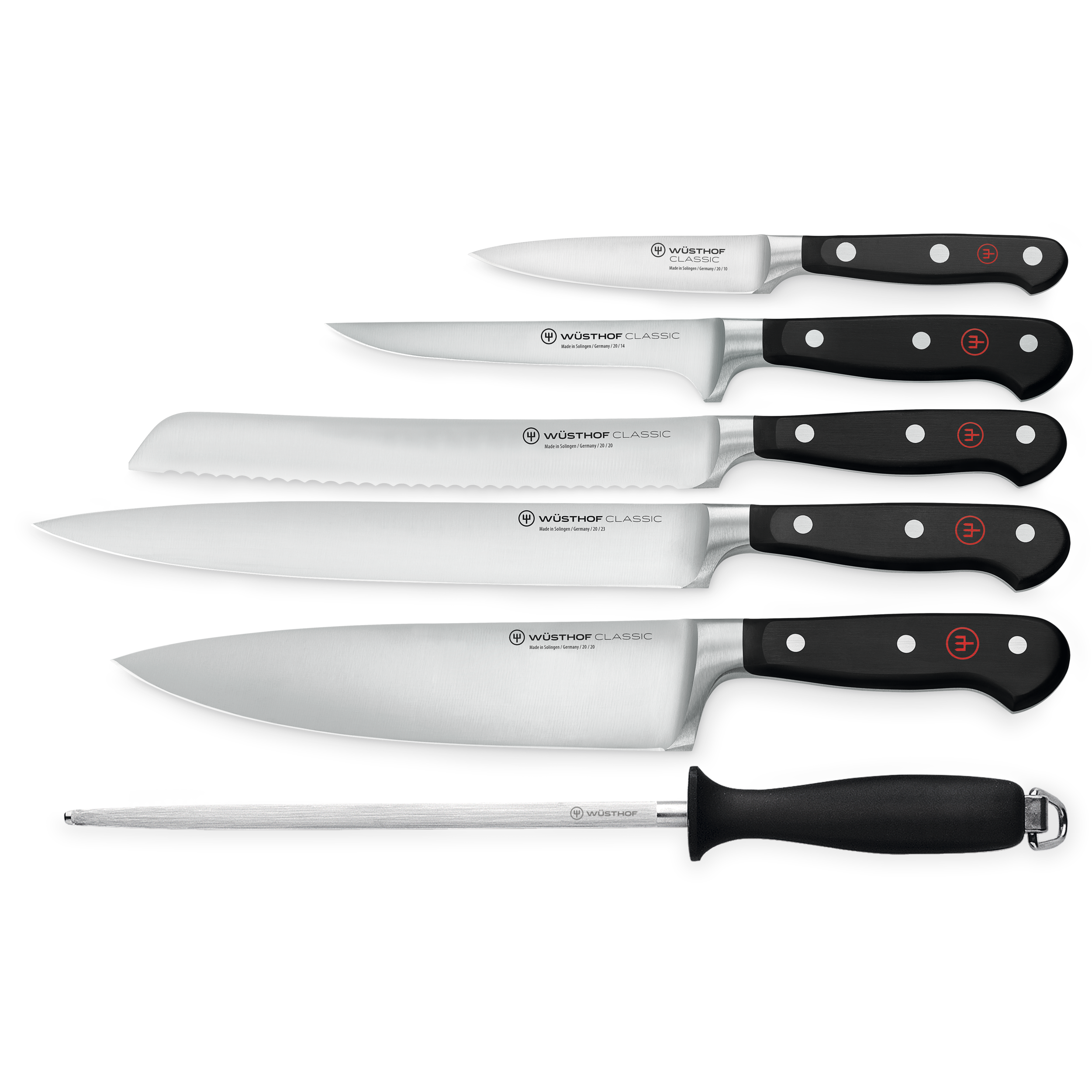 Wusthof Classic 6-piece Chef's Knife Set