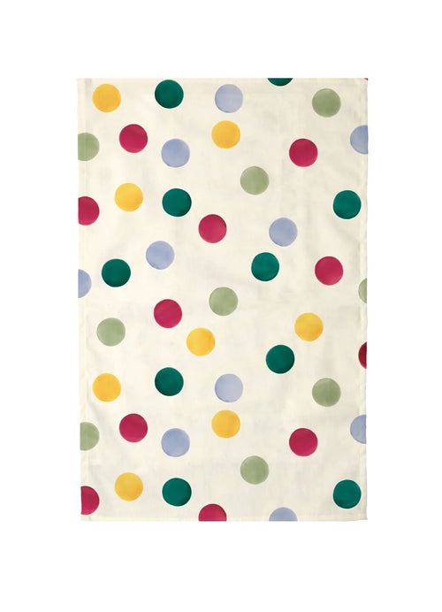 Big Polka Dot Double Oven Glove & Tea Towel Set