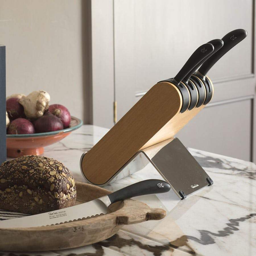 Signature Q Knife Block Set Ash