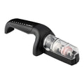 GLOBAL Ceramic 2 Wheel Knife Sharpener, Black G-91/BW