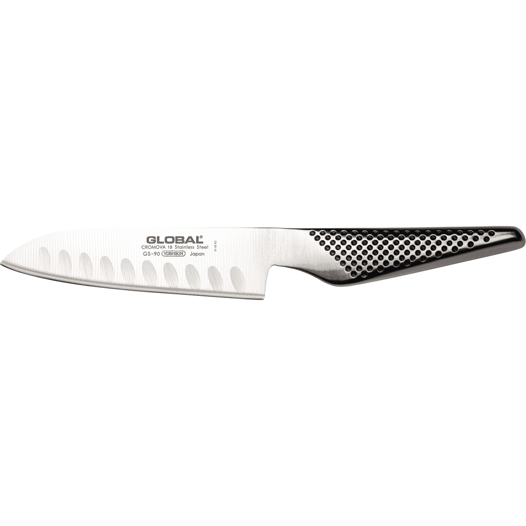 GS-90 Fluted Santoku Knife 13cm