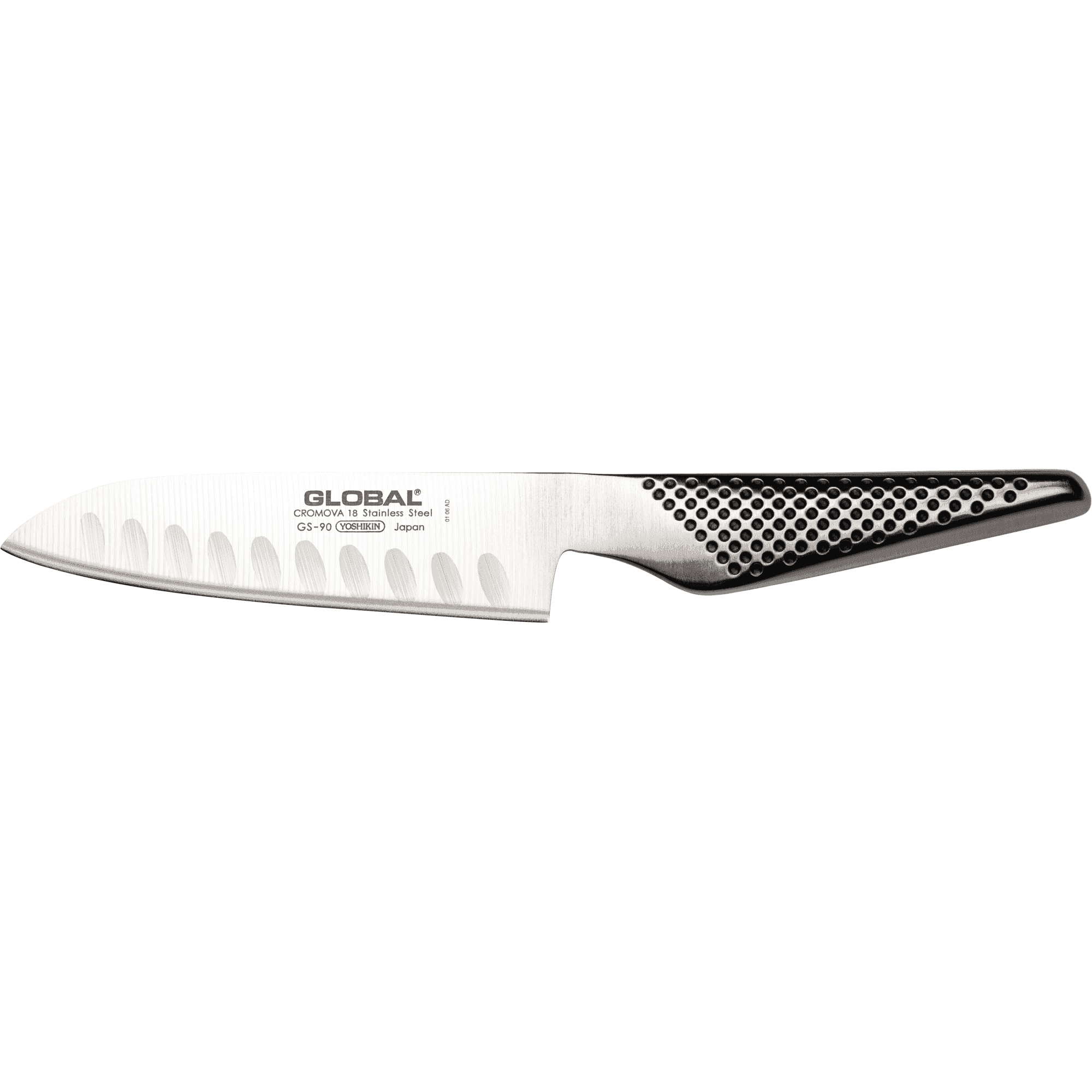 GS-90 Fluted Santoku Knife 13cm