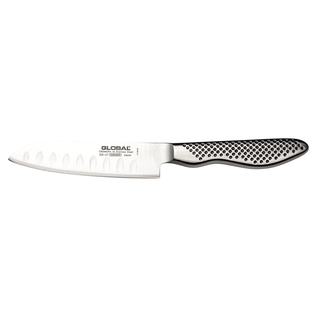 GS-57 Fluted Santoku Knife 11cm Blade