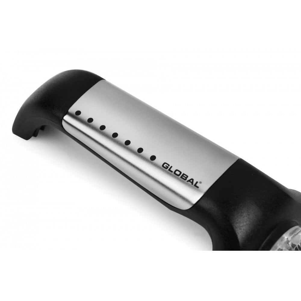 GLOBAL Ceramic 2 Wheel Knife Sharpener, Stainless Steel G-91/SB