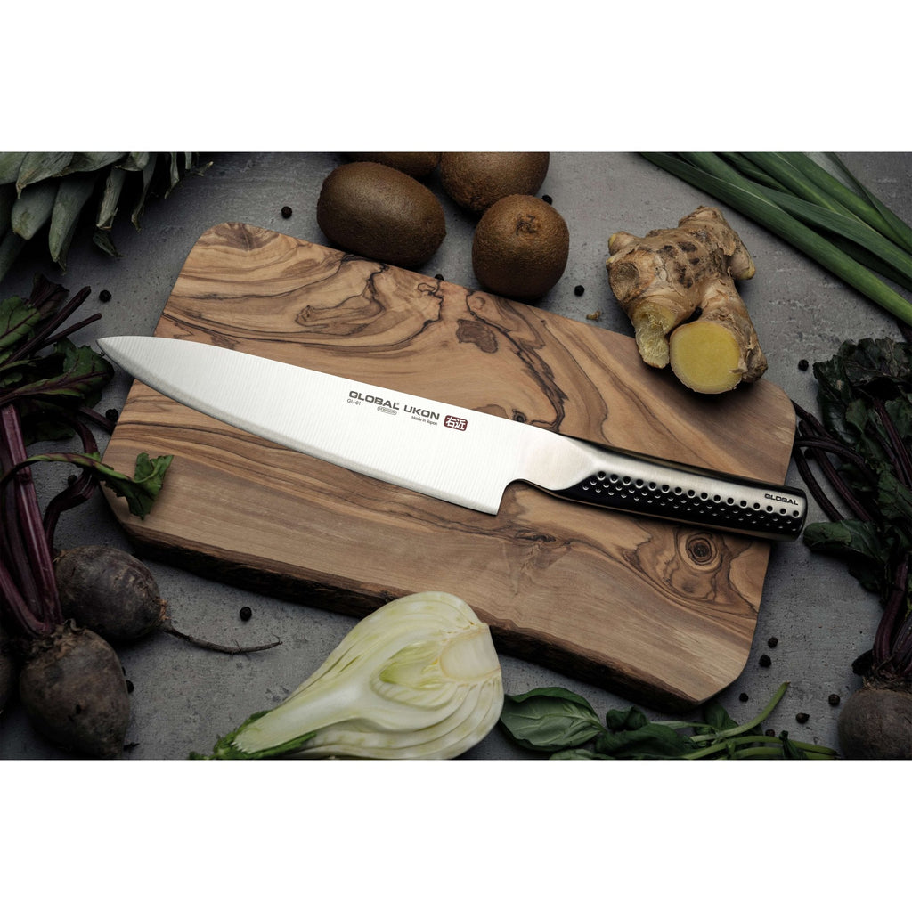 Global Ukon Chefs Knife 20cm Blade