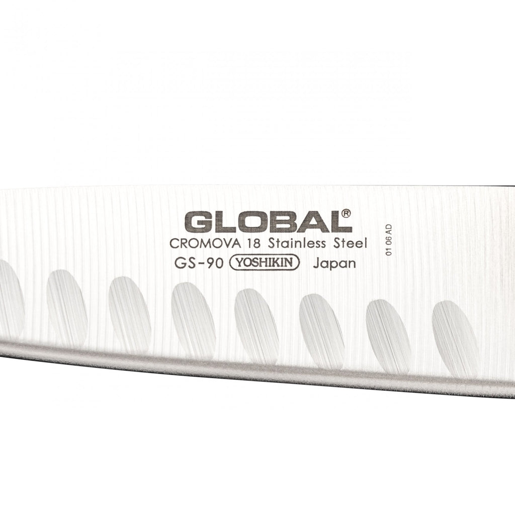 GS-90 Fluted Santoku Knife 13cm