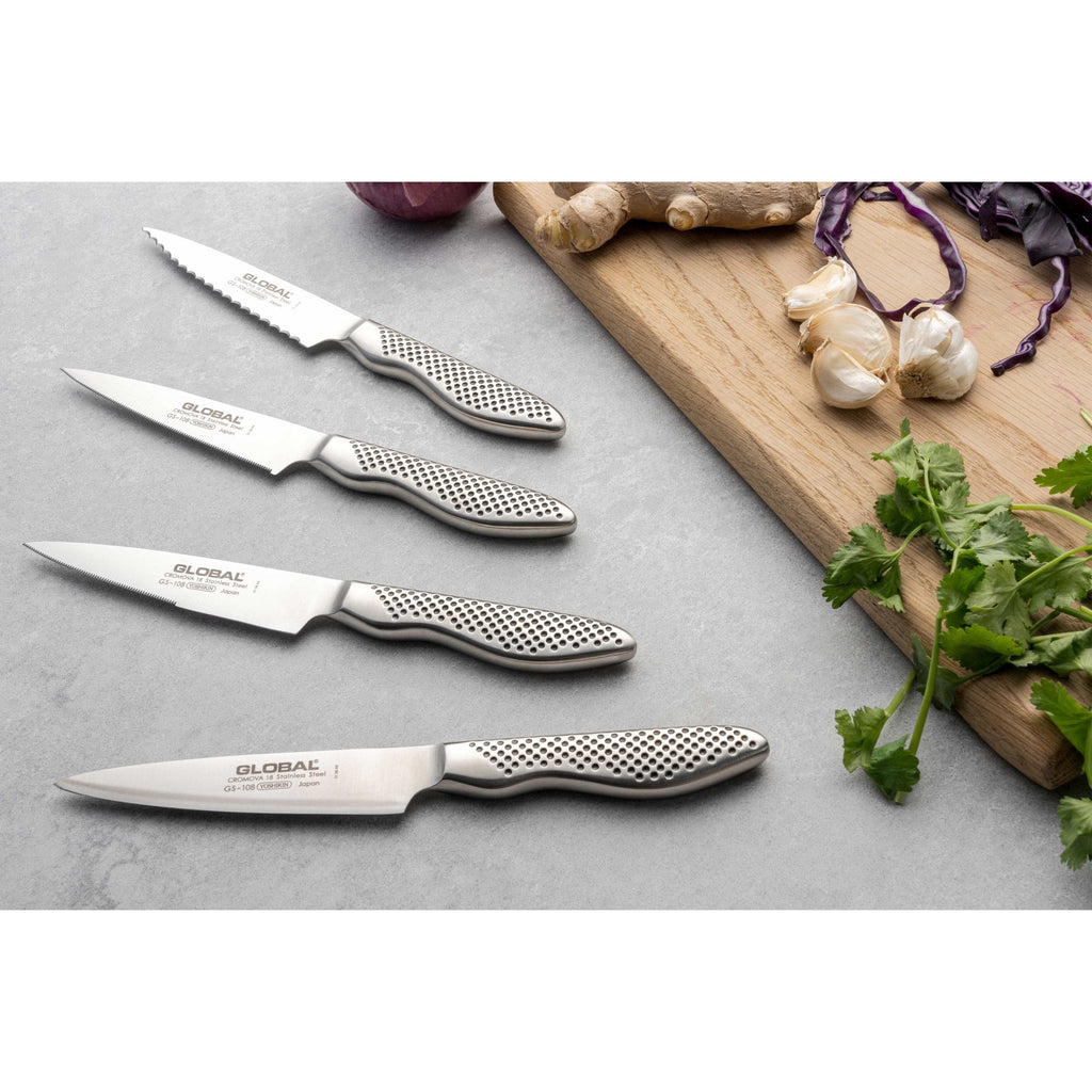 Global 12cm Utility Scalloped Blade