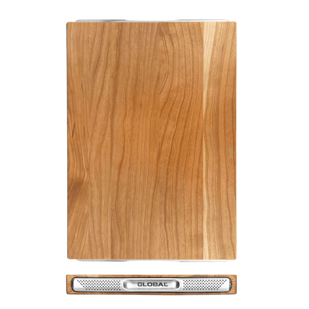 Global Cherry Wood Chopping Board, 50 x 30 cm
