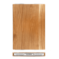 Global Cherry Wood Chopping Board, 35 x 25 cm