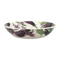Emma Bridgewater Vegetable Garden Aubergine and flowers Medium Pasta Bowl