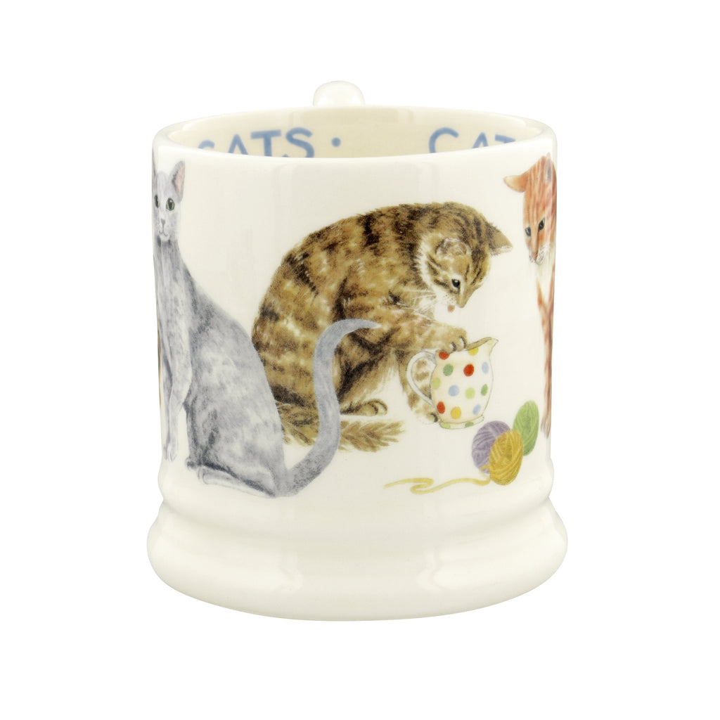 Emma Bridgewater Cats All Over 1/2 Pint Mug