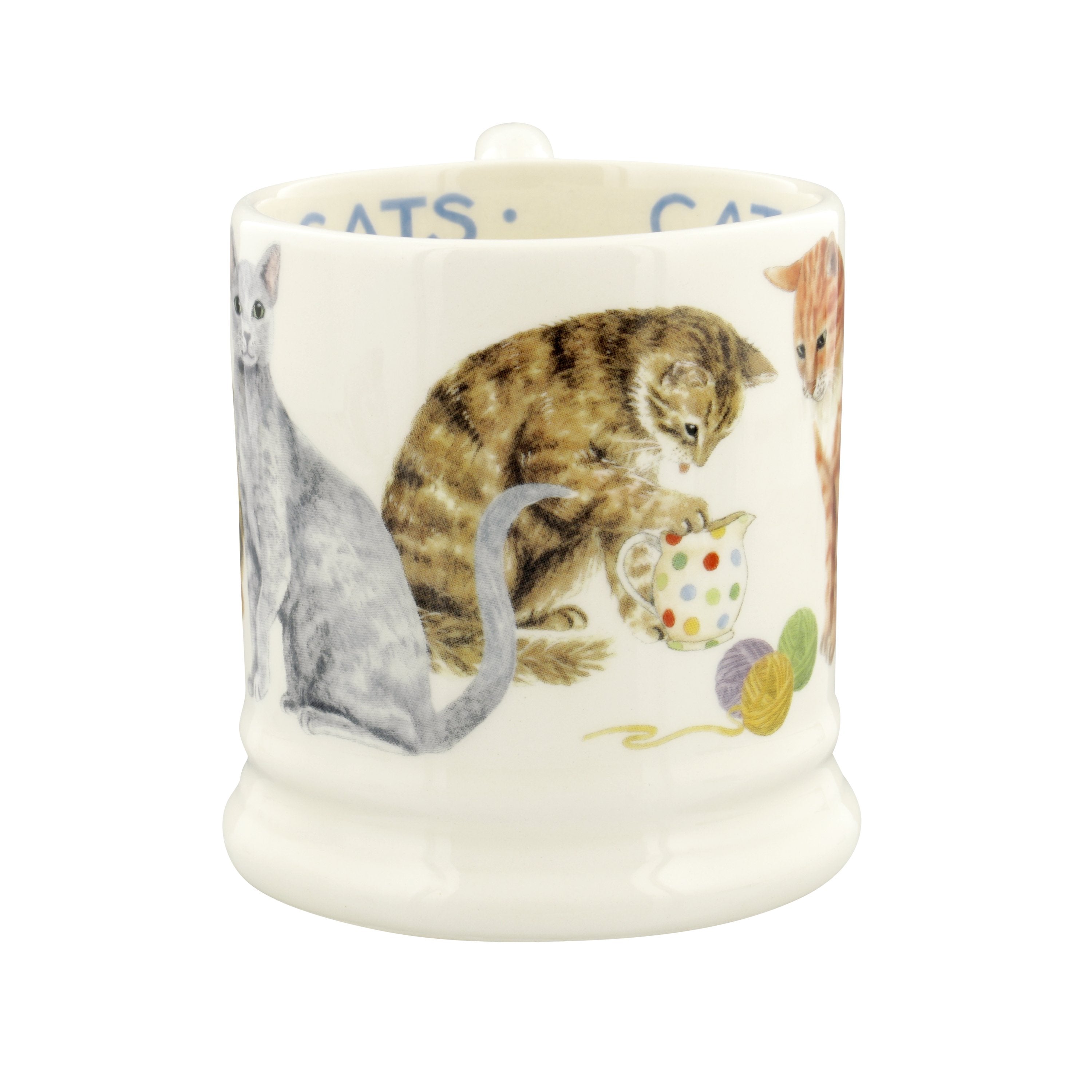 Emma Bridgewater Cats All Over 1/2 Pint Mug