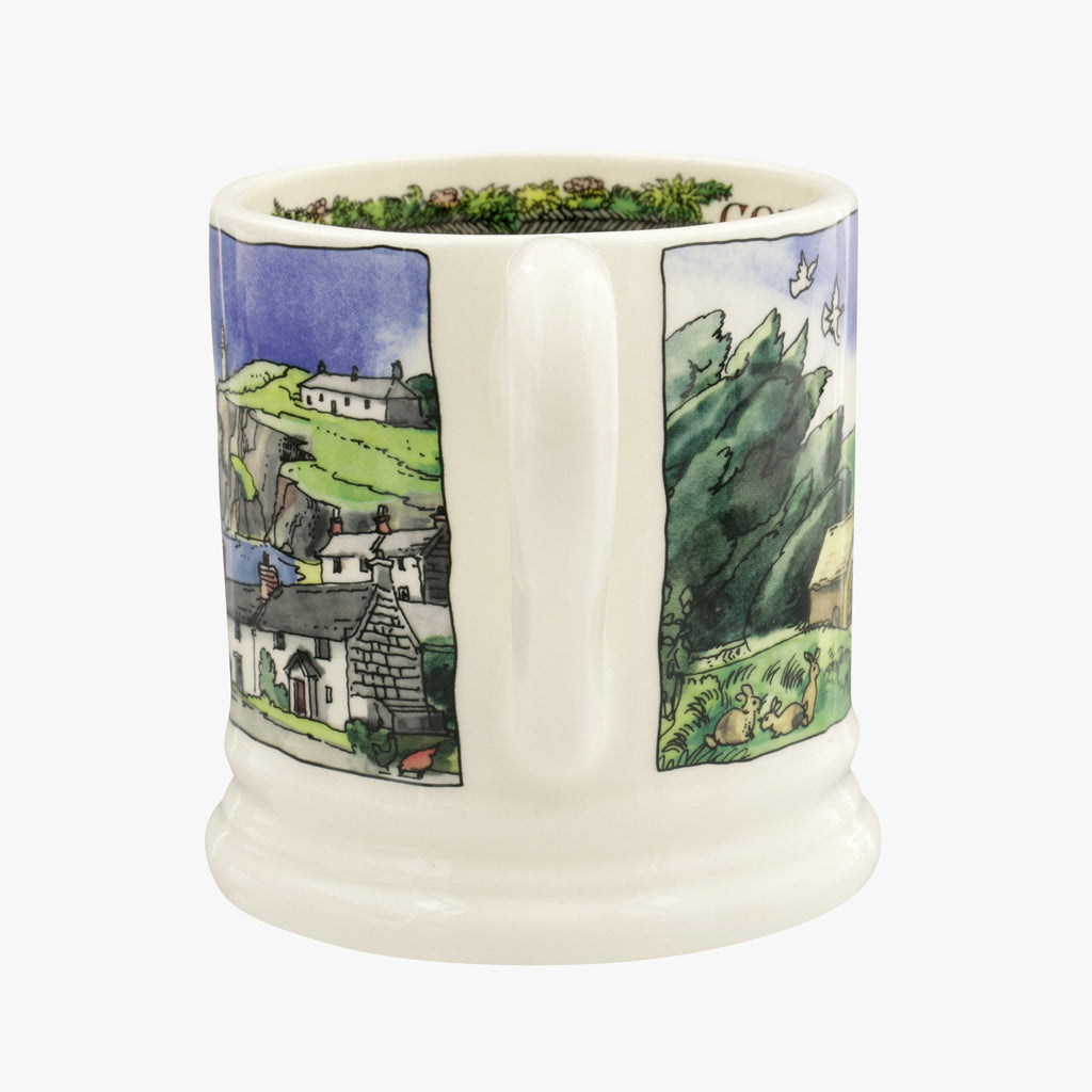 Emma Bridgewater Landscapes of Dreams Cornish Beaches 1/2pt mug