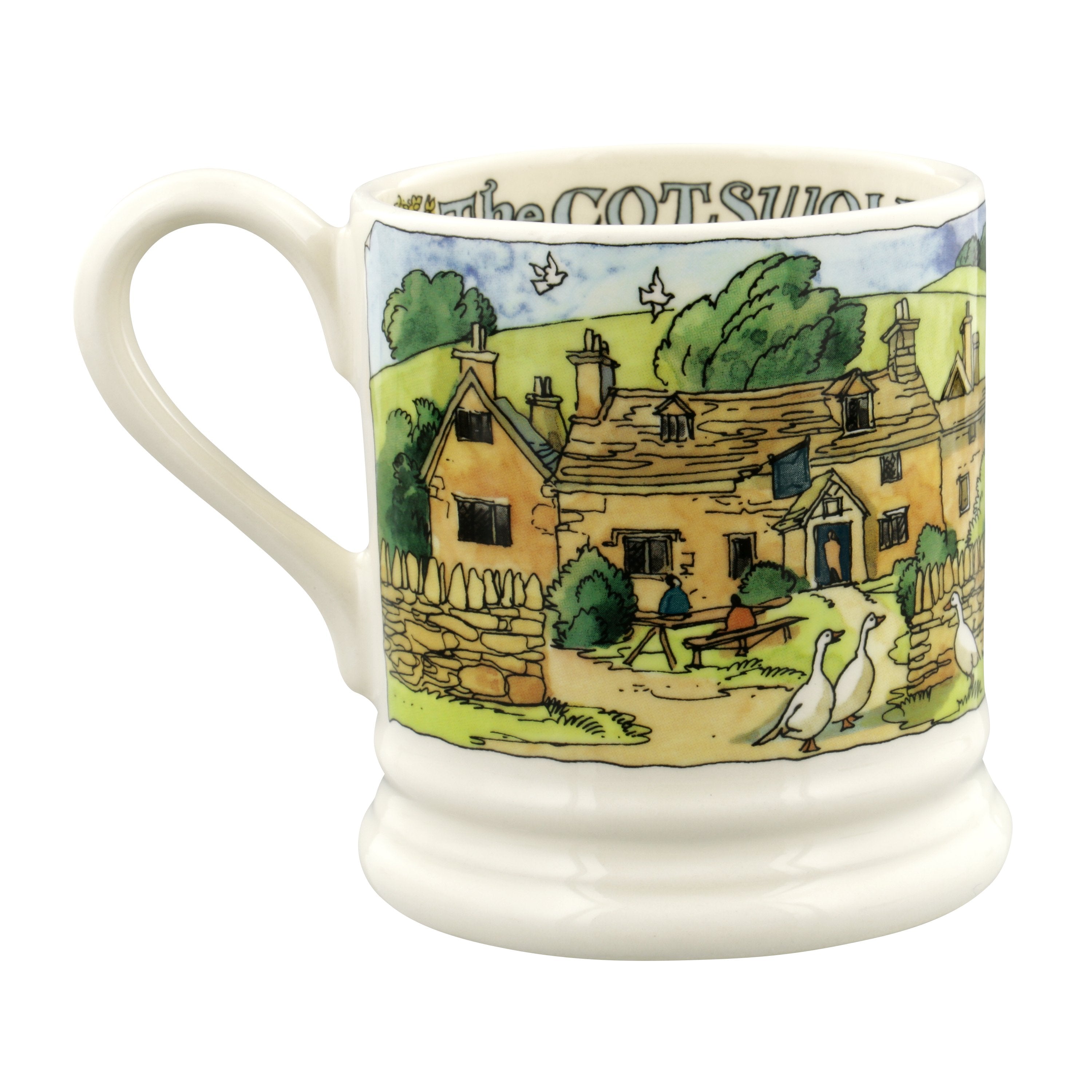 Emma Bridgewater Landscape Of Dreams Cotswolds 1/2 Pint Mug