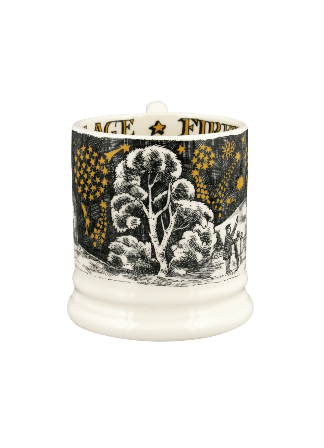 Emma Bridgewater Village Fireworks 1/2 Pint Mug