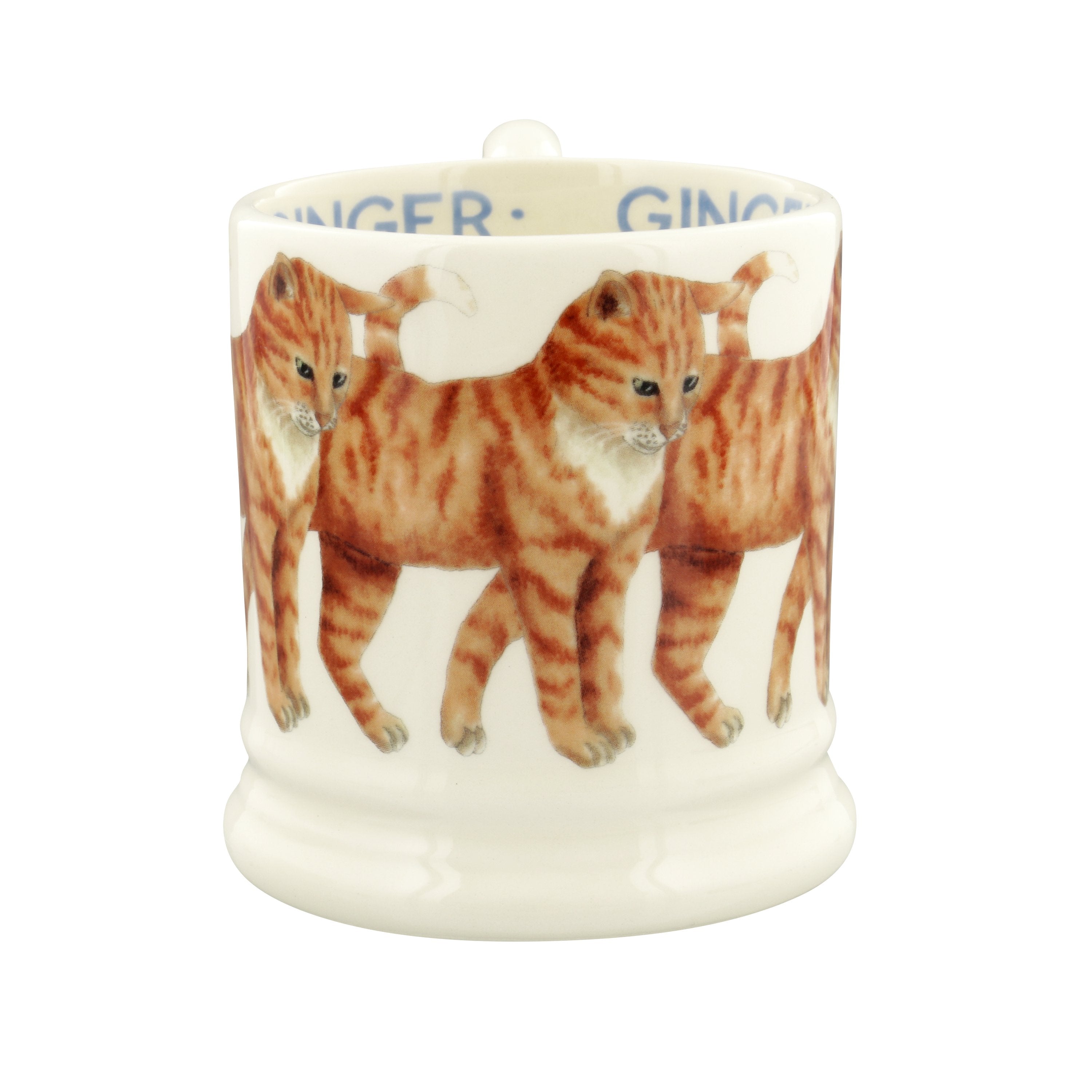 Emma Bridgewater Cats Ginger Cat 1/2 Pint Mug
