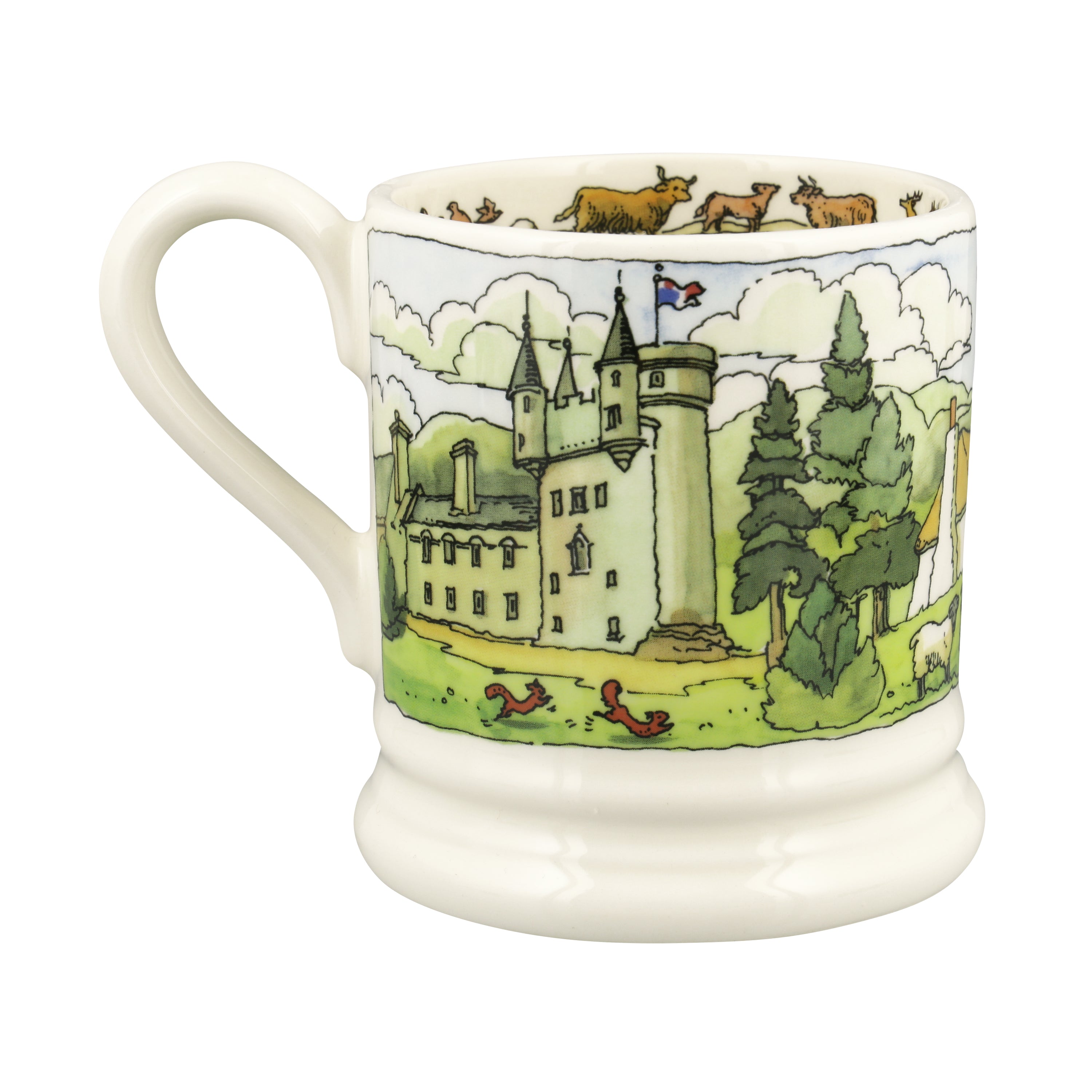 Emma Bridgewater Landscape Of Dreams Scottish Highlands 1/2 Pint Mug