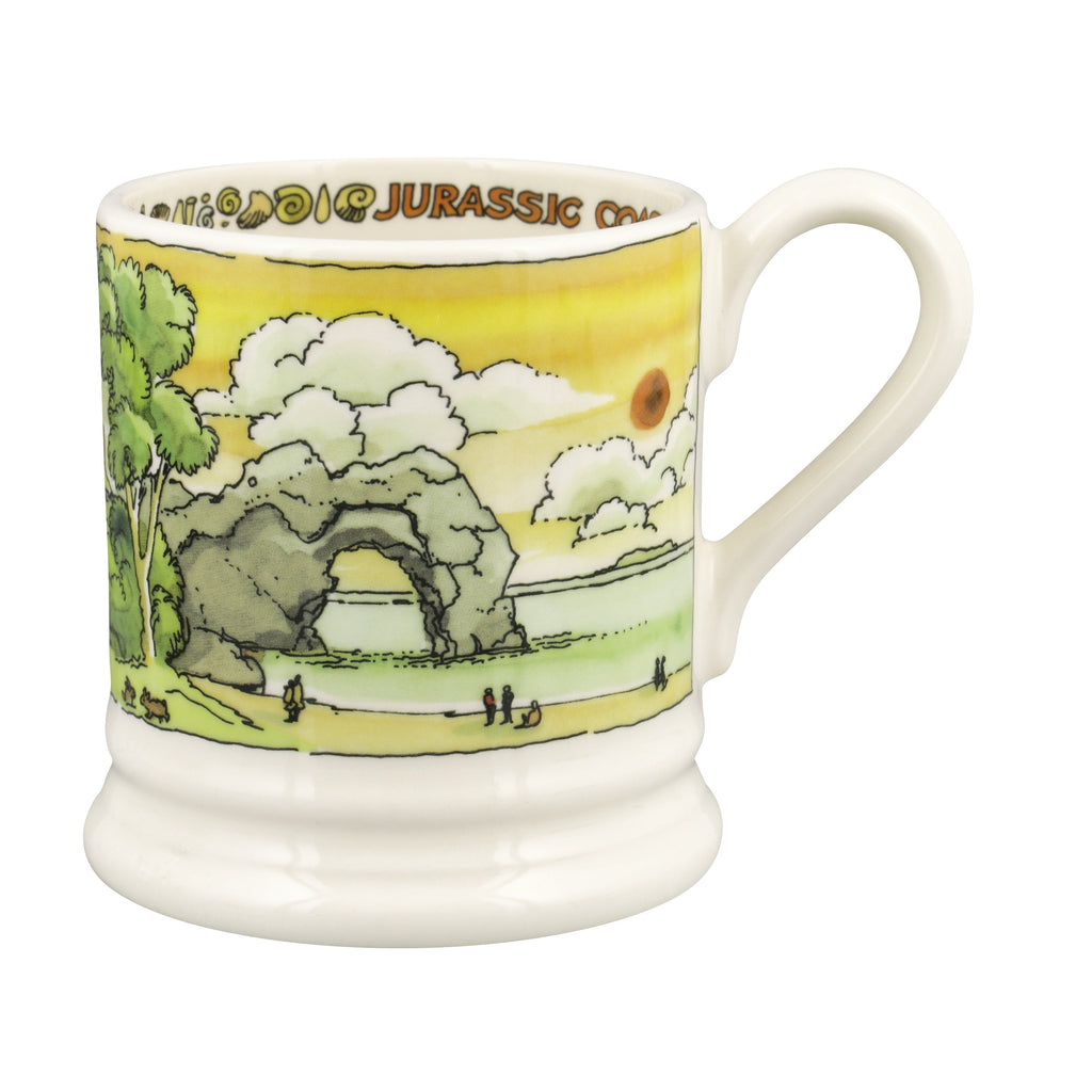 Emma Bridgewater Landscape Of Dreams Jurassic Coastline 1/2 Pint Mug