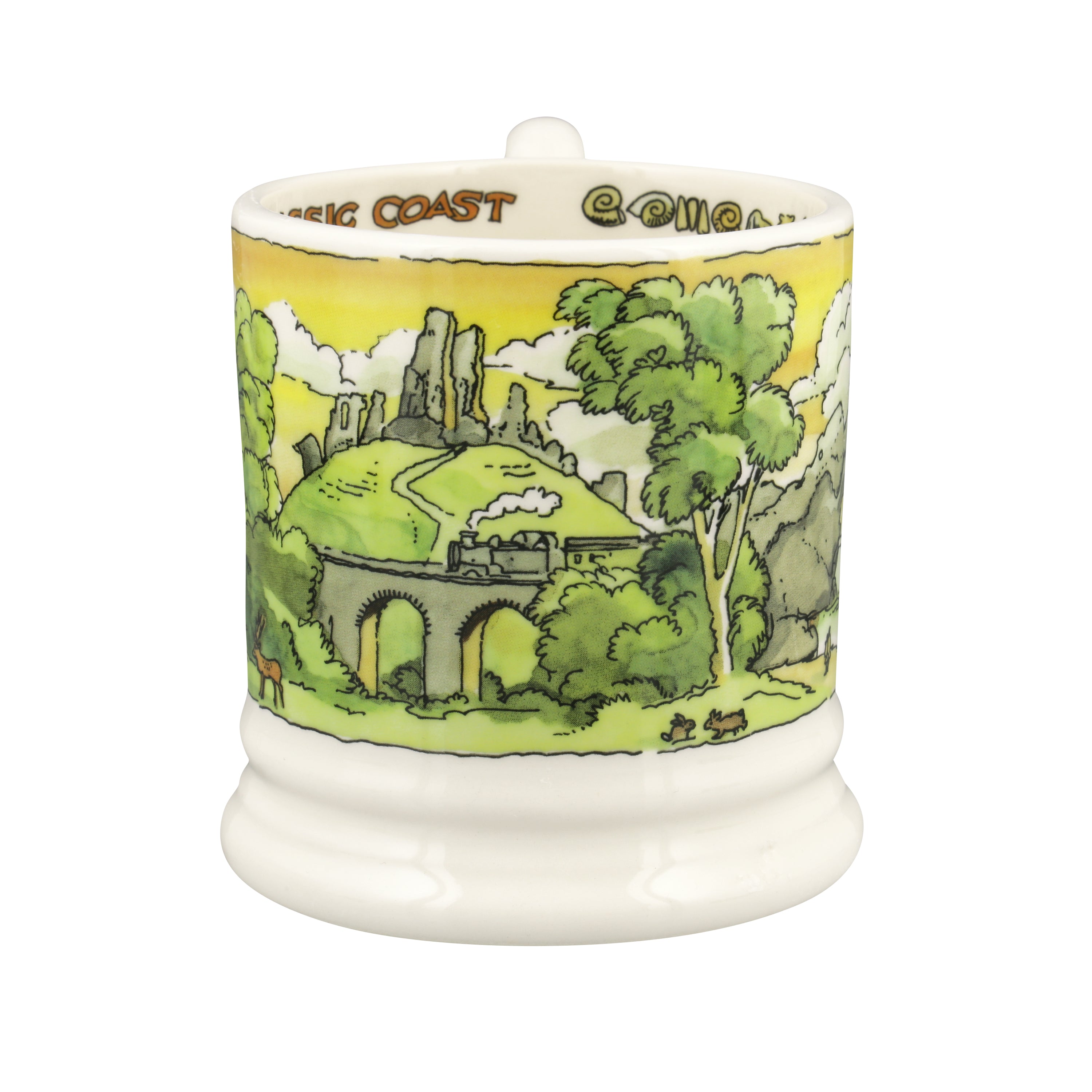 Emma Bridgewater Landscape Of Dreams Jurassic Coastline 1/2 Pint Mug