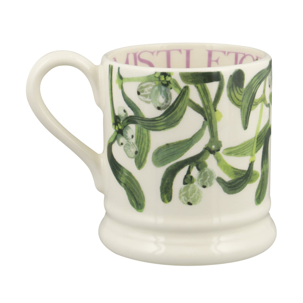 Emma Bridgewater Flowers Mistletoe Half Pint Mug