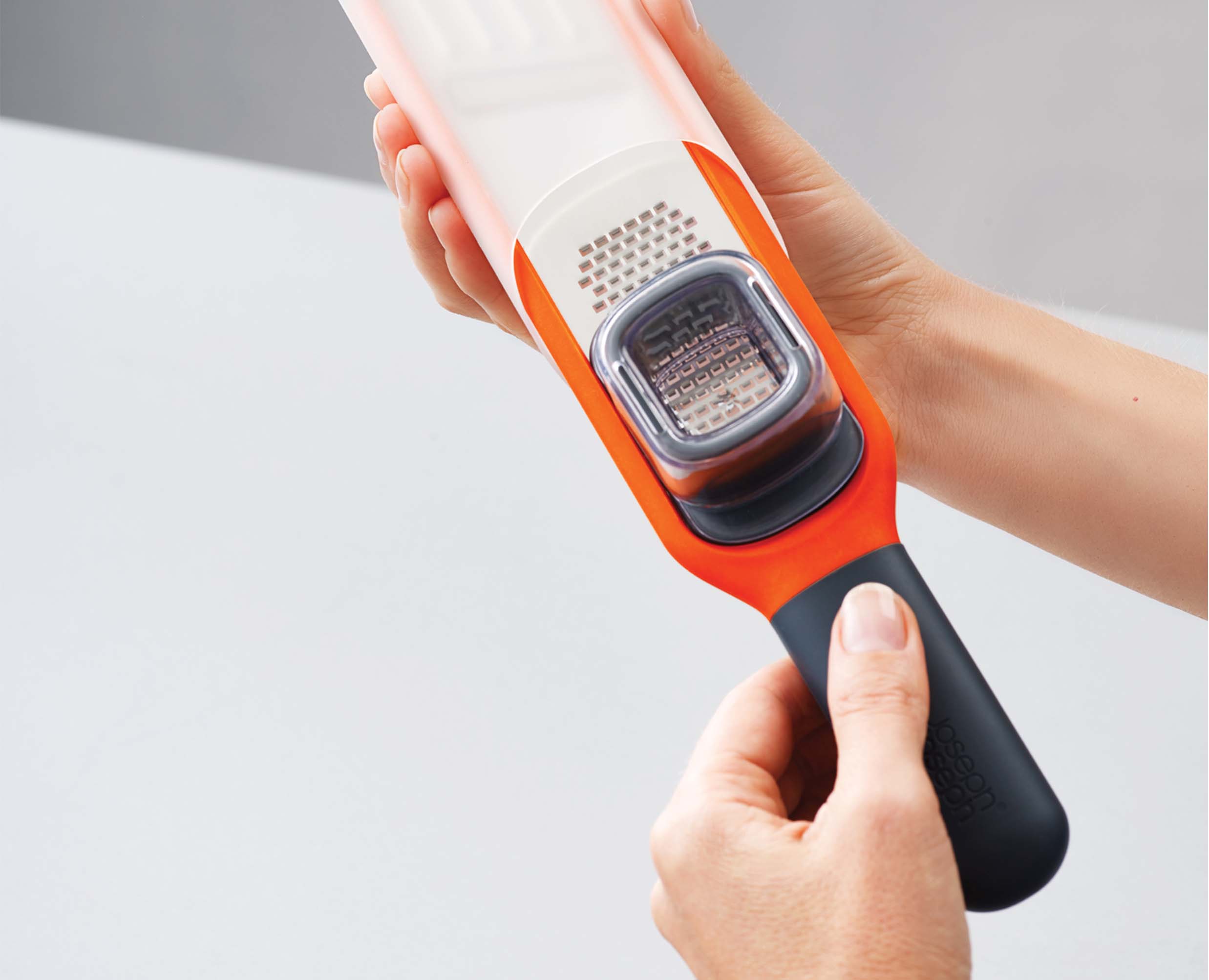 Handi-Grate™ Orange 2-in-1 Mini Grater & Slicer