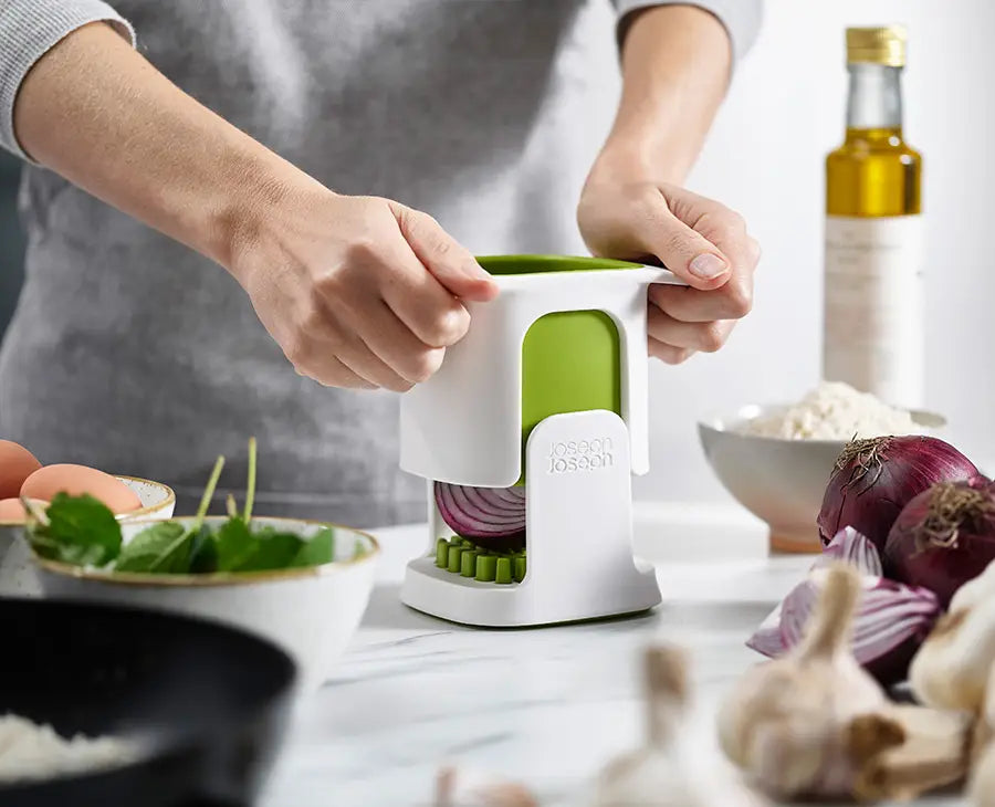 ChopCup™ White Vegetable Chopper
