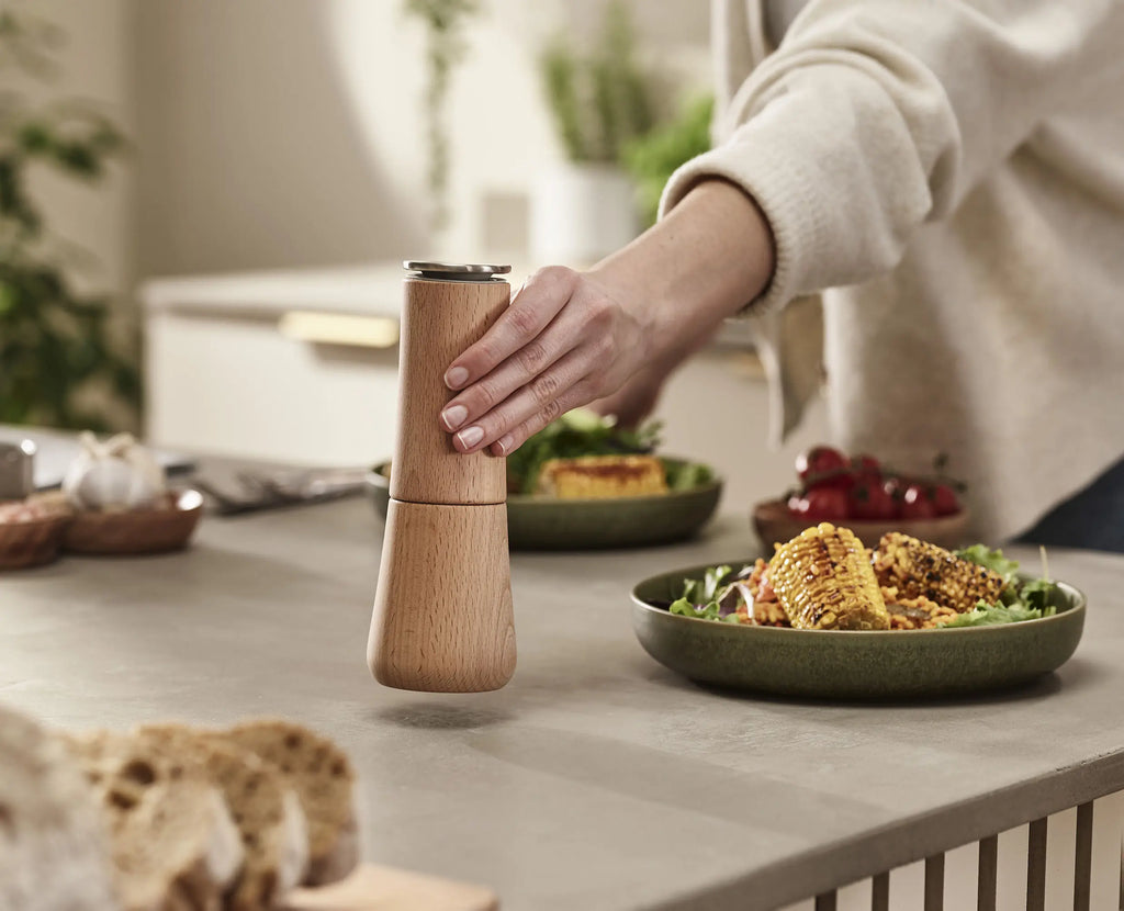 Milltop™ Wood Salt Mill