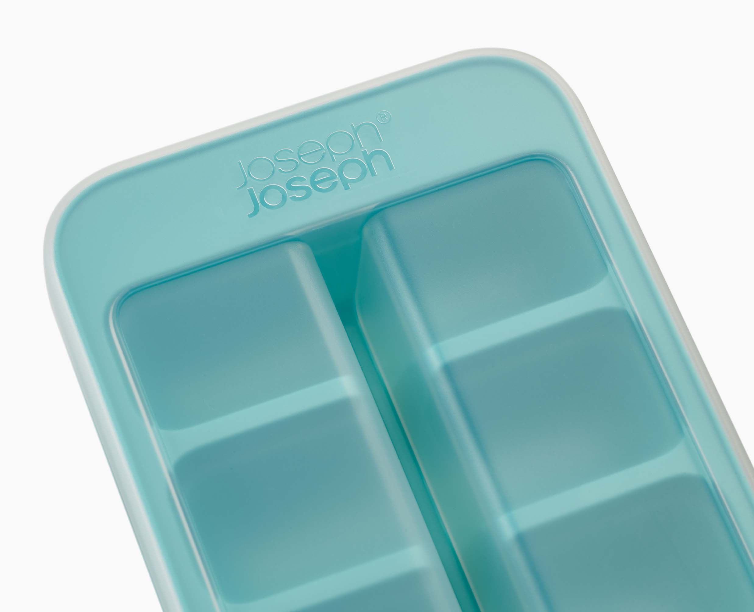 Flow™ Pack of 2 Easy-fill Blue Ice-cube Trays