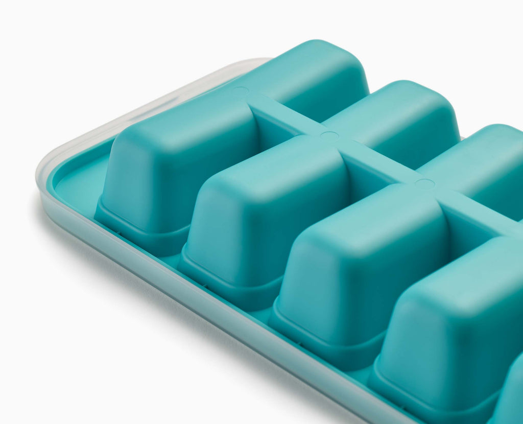 Flow™ Pack of 2 Easy-fill Blue Ice-cube Trays