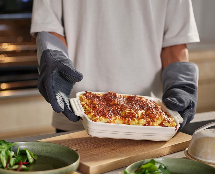 Pinch™ Easy-grip Set of 2 Grey Oven Gloves